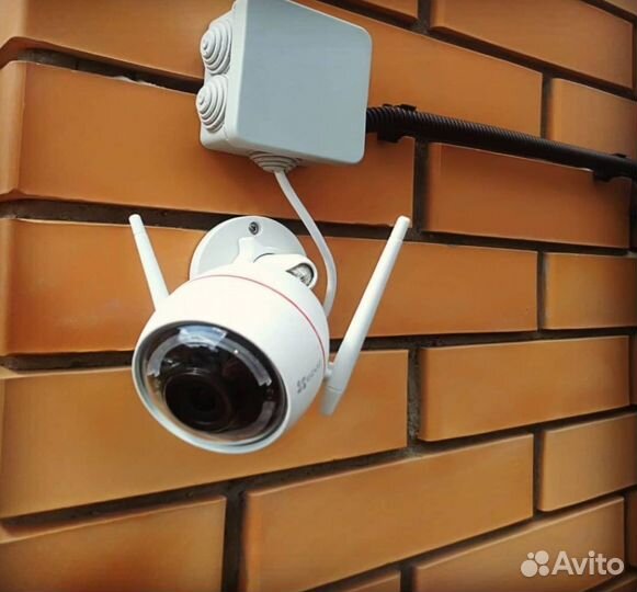 Видеонаблюдение с установкой