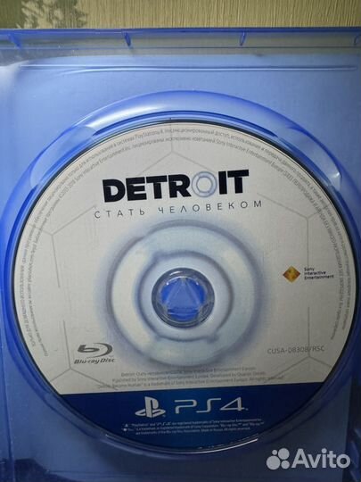 Detroit ps4 диск