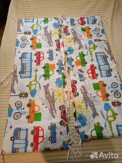 Бортики в детскую кроватку