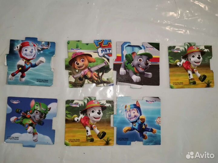 Магниты разных серий коллекции Растишка