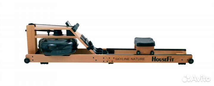 Гребной тренажер водный HouseFit Skyline nature