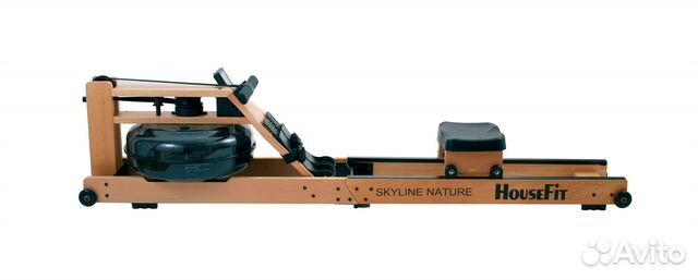 Гребной тренажер водный HouseFit Skyline nature