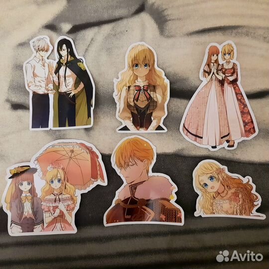 Стикеры по манхве 