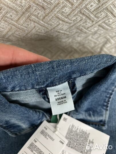 Куртка джинсовая новая hm