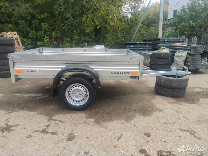 Прицеп Спутник Эксперт Zn 2013/33, без тента