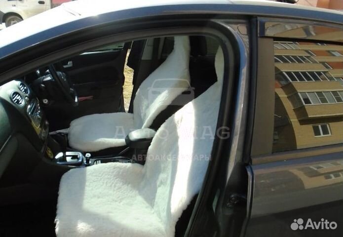 Меховые накидки натуральная овечья шерсть