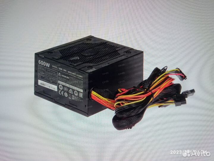 Блок питания Cooler Master Elite V3 600W