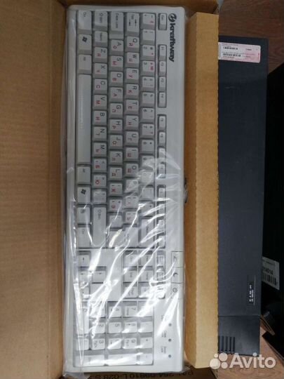 Клавиатура Kraftway белая ps/2