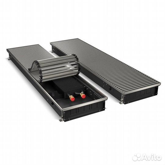 Внутрипольный конвектор с естественной конвекцией