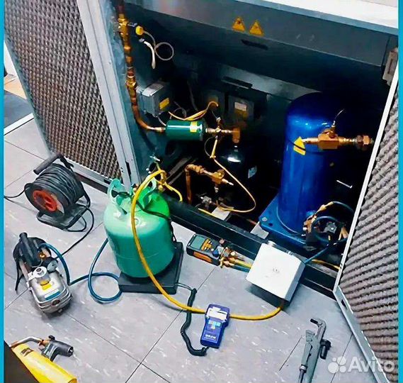 Заправка сплит систем Чистка сплит систем