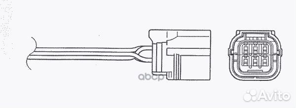 Датчик кислорода (Лямбда-зонд) 1351 NGK