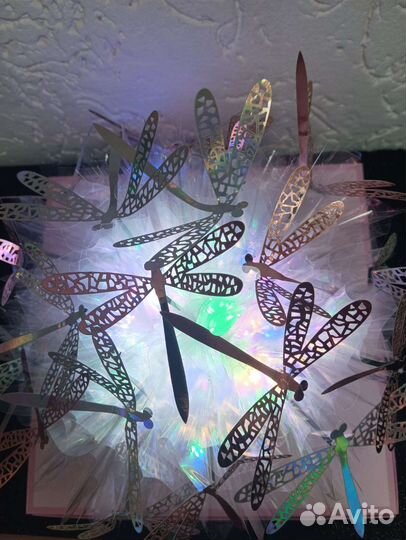 Букет из бабочек (стрекоз)