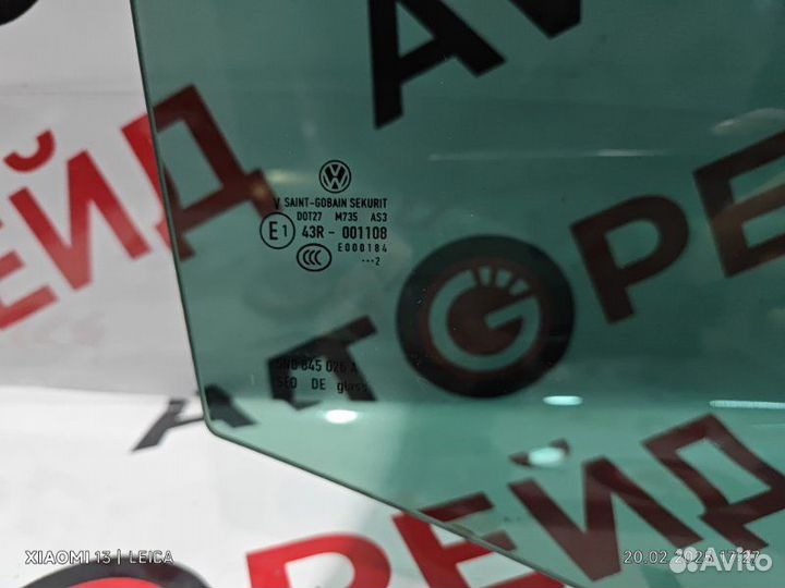 Стекло боковое заднее правое Volkswagen Tiguan 5N2