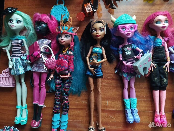 Куклы Monster High, Ever After High и др