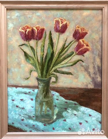 Картина тюльпаны