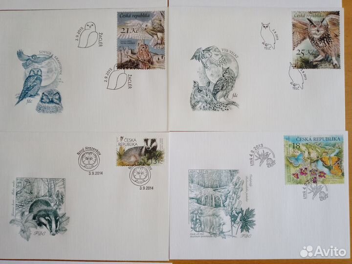 Коллекция современных FDC Czech Republic (1)