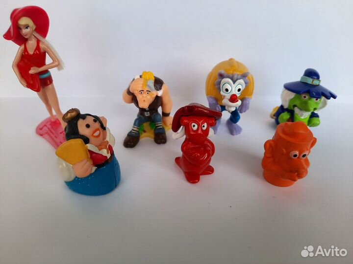 Игрушки киндер сюрприз серии 1990-2010 годов