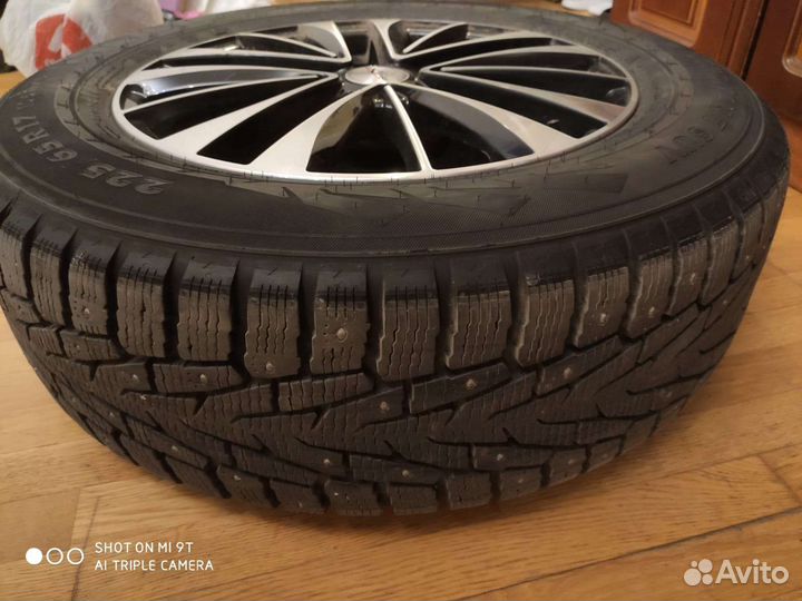 Колеса зимние r17 на Outlander 3 в сборе