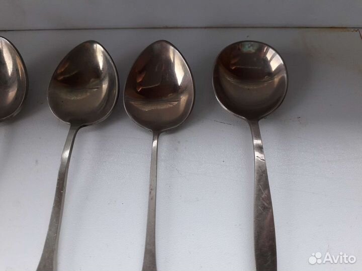 Мельхиоровые ложки советских времен