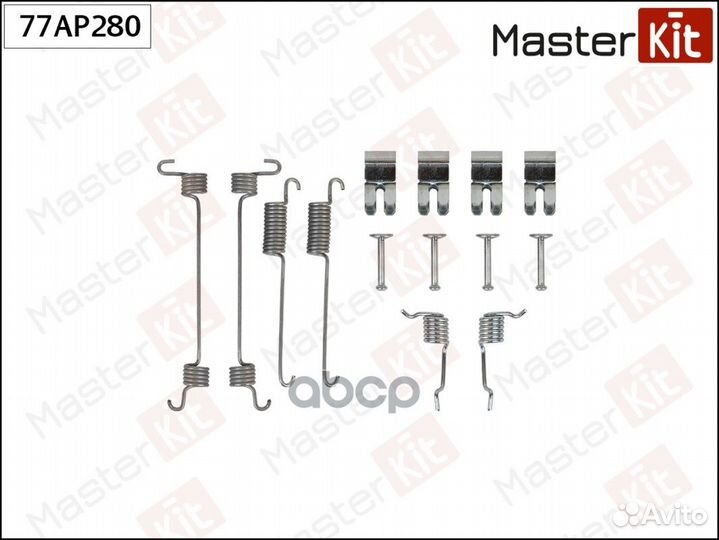 Комплект установочный барабанных колодок Ford F