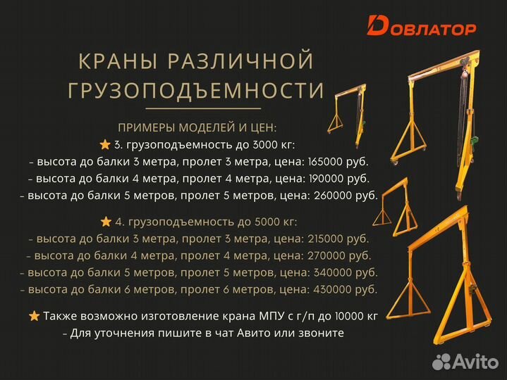 Кран козловой мпу передвижной стандарт