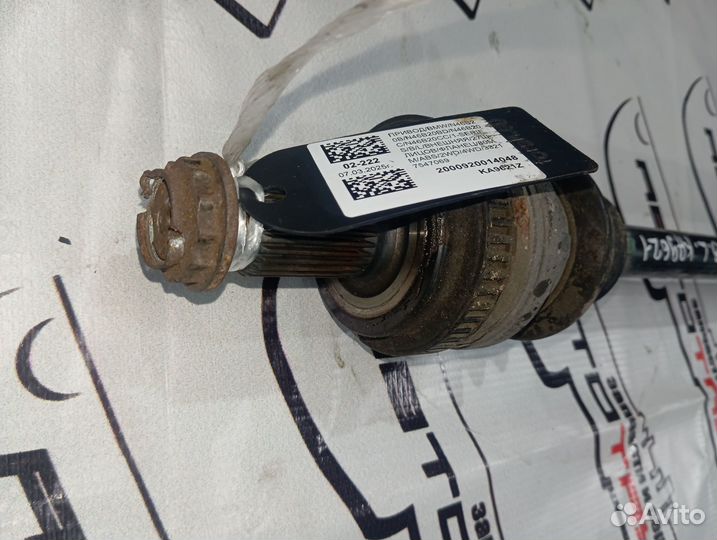 Привод BMW. N46B20B N46B20BD N46B20C N46B20CC 1-series 3-series. E90 E91 E92 E93 задний левый внешня