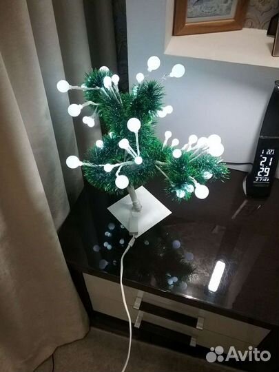 Дерево-Светильник настольный, интерьер