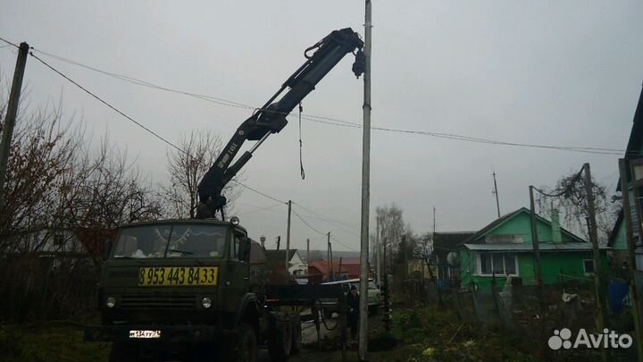 Бурение. Ямобур. Колодцы. Опоры. Фундаменты. Сваи