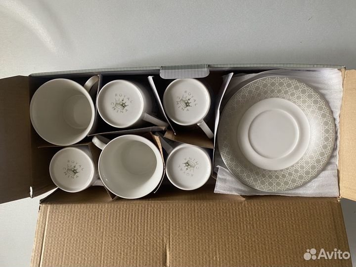 Чайные чашки набор Hoff