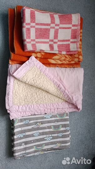 Постельное белье+одеяла для малыша