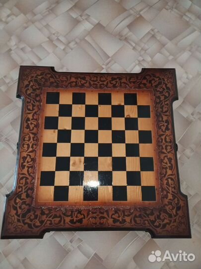 Шахматы и шашки ручной работы
