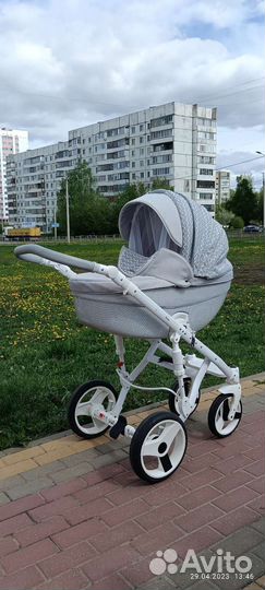 Коляска Adamex Monte Carbon 2 in 1