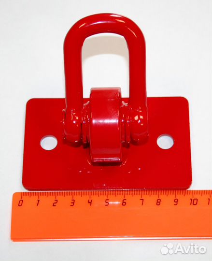 Крепление с подшипником для качелей цвет красный