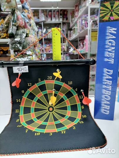 Дартс магнитный, с иголка и с липучками