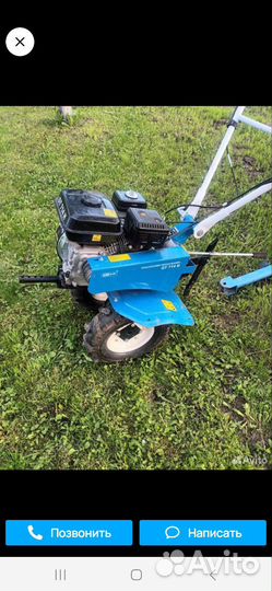 Мотоблок с прицепом