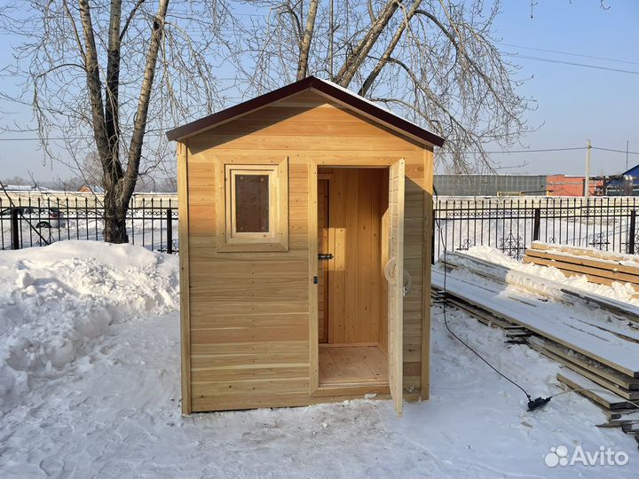 Баня эконом готовая