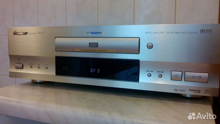 Pioneer DV-717. CD/DVD плеер. 220 вольт