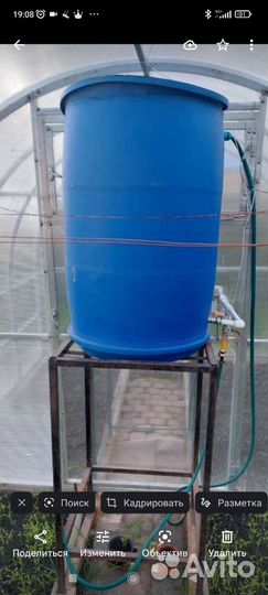 Капельный полив для теплиц