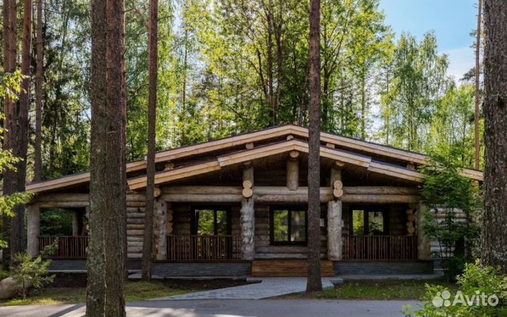 Сруб из сосны кело / Дома из сосны кело