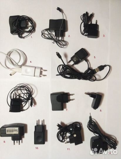 Адаптеры питания к мобильным и не только