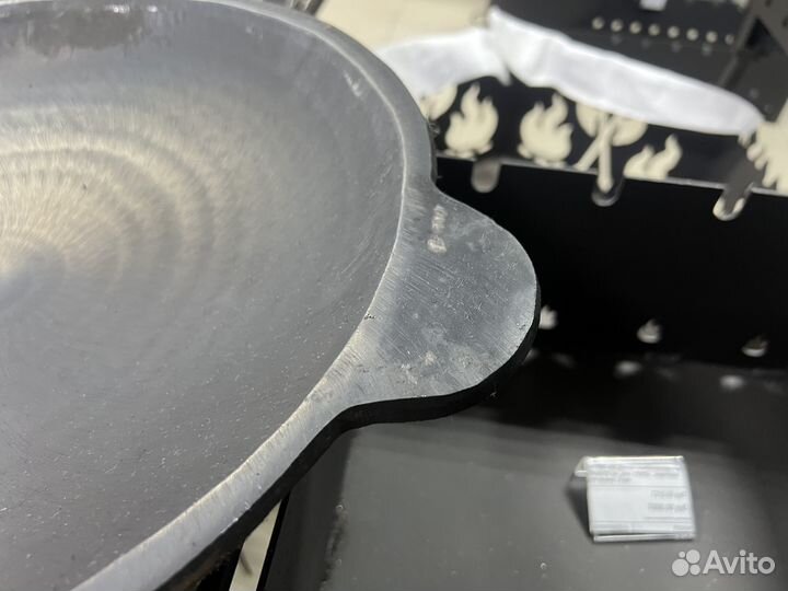 Садж сковорода 400 мм чугунный Узбекистан