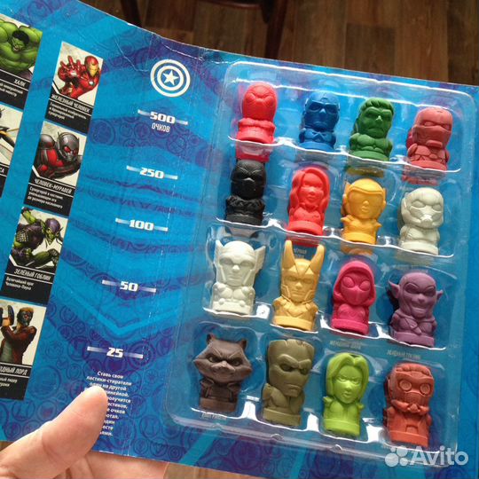 Стиратели marvel