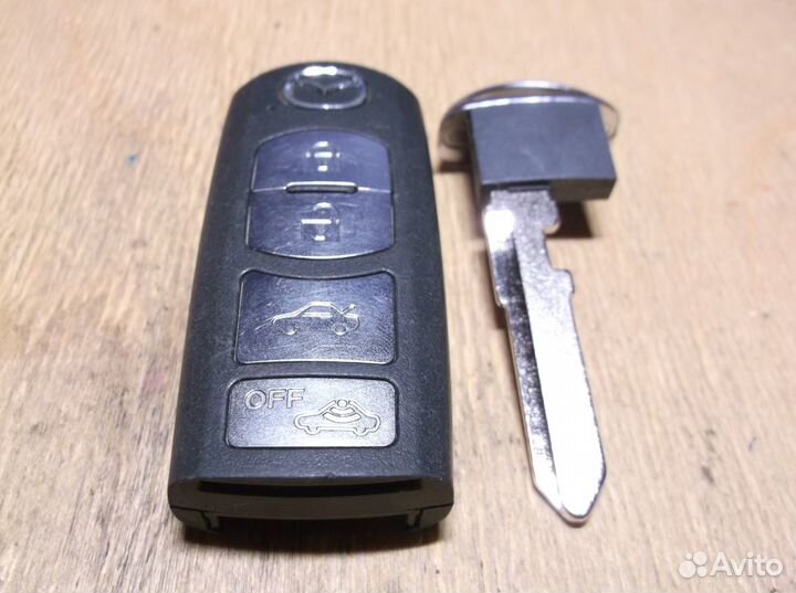 Mazda smart key model: SKE13E-01 hitag-PRO(ID49)