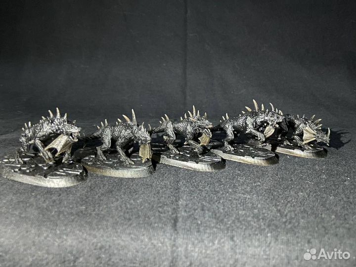 Warhammer, Flesh Hounds, адские псы 10шт 3d печать