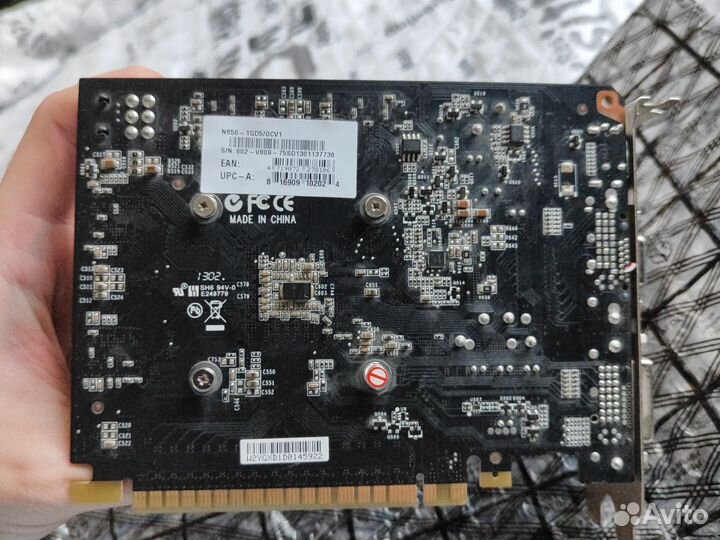 Видеокарта gtx 650