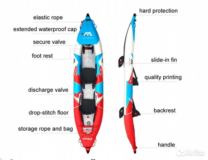 Байдарка надувная,каноэ,каяк,SUP (есть двигатель)