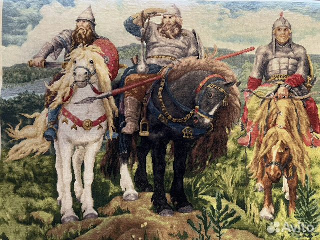 10 картин, вышитых крестиком