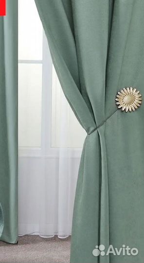 Комплект штор на шторной ленте