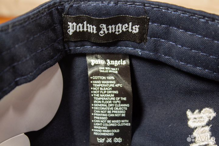 Кепка Palm Angels синяя
