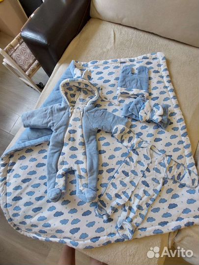 Конверт на выписку для мальчика